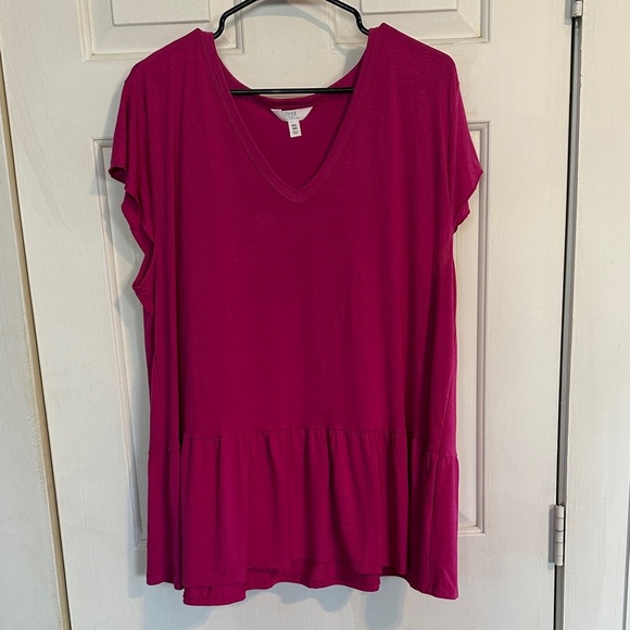 Time and Tru Baby Doll Top size XXL - Picture 1 of 4